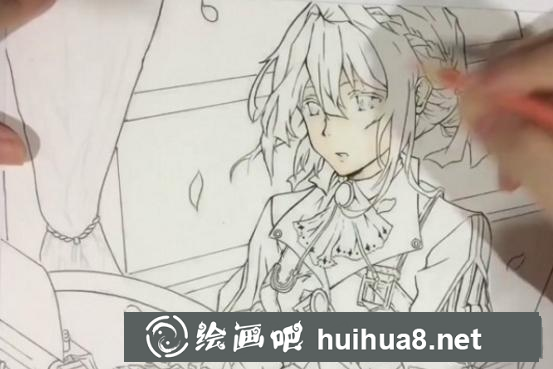 金發(fā)女孩的畫法