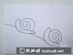 兒童學(xué)畫(huà)蝸牛步驟解析