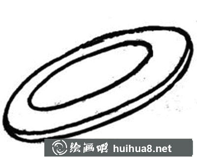 簡筆畫鐵餅怎么畫