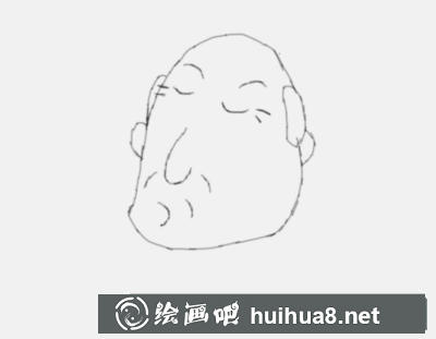 抽煙大叔畫法