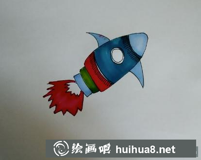 火箭兒童畫