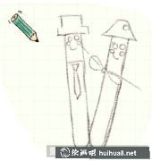 兒童畫教程書簽繪制法