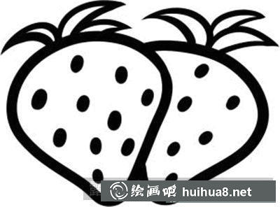 兒童畫教程：草莓
