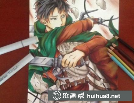 漫畫(huà)進(jìn)擊的巨人兵長(zhǎng)