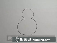 兒童畫教程：畫俄羅斯套娃