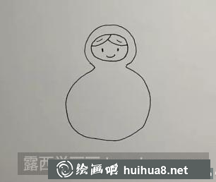 套娃兒童畫