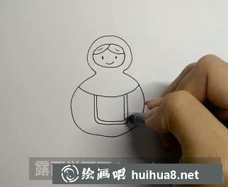 套娃兒童畫