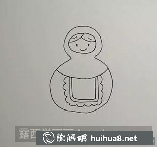 套娃兒童畫