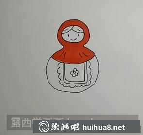 套娃兒童畫