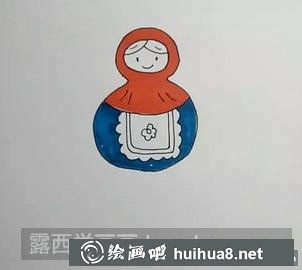 套娃兒童畫