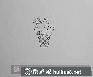 甜筒兒童畫