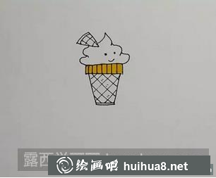 甜筒兒童畫