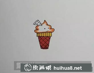 甜筒兒童畫