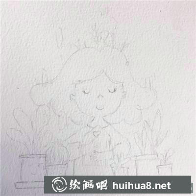 人物水彩畫
