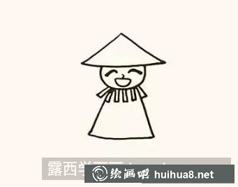 稻草人兒童畫