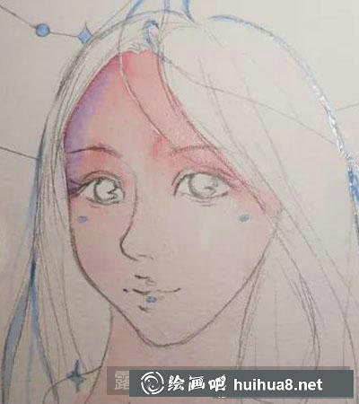 射手座女孩素描教程