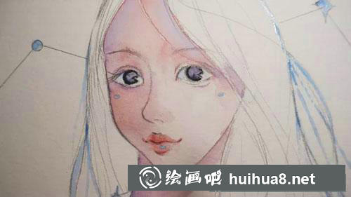 射手座女孩素描教程