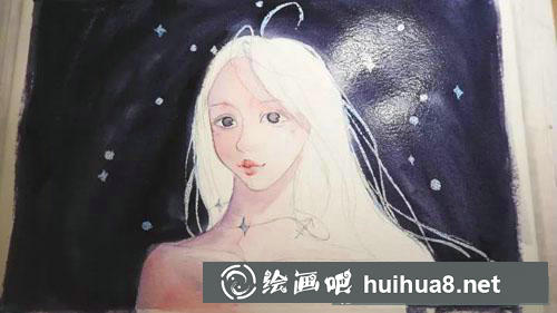 射手座女孩素描教程