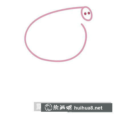 兒童畫(huà)教程：教你畫(huà)佩奇爸爸