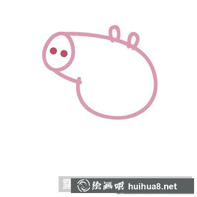 兒童畫(huà)教程：教你畫(huà)佩奇弟弟