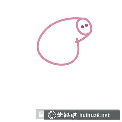 兒童畫教程：教你繪制佩奇