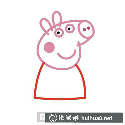 兒童畫教程：教你繪制佩奇