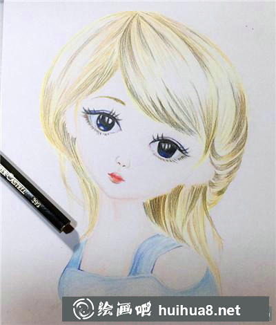 人物彩鉛