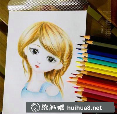 人物彩鉛