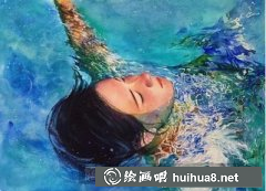 超寫實水彩畫教程解析