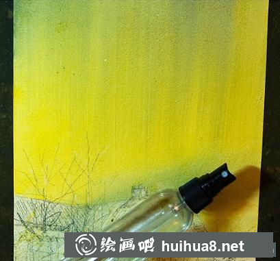 極光水彩畫步驟