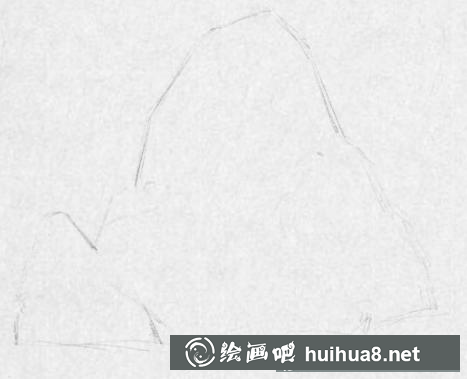 假山石的畫法