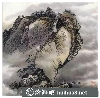 云煙霧靄的畫法