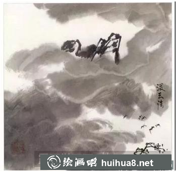 云煙霧靄的畫法