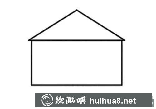 房子兒童畫(huà)