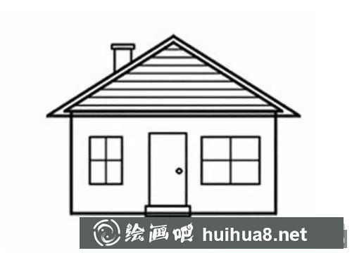 房子兒童畫(huà)