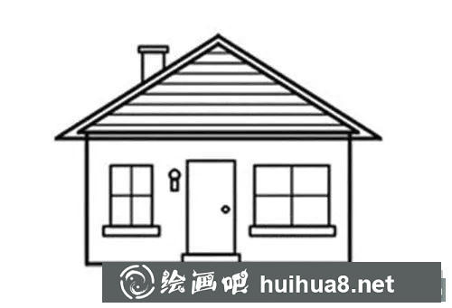 房子兒童畫(huà)