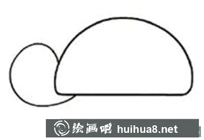 兒童畫(huà)烏龜畫(huà)法