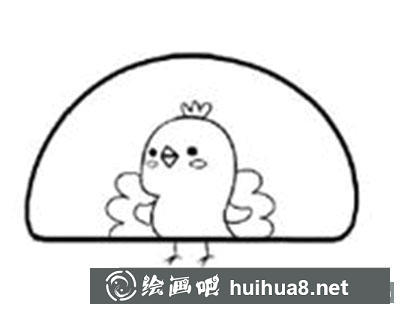 兒童畫孔雀畫法教程 兒童畫孔雀畫法教程
