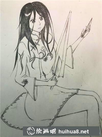 寶兒姐上色完成