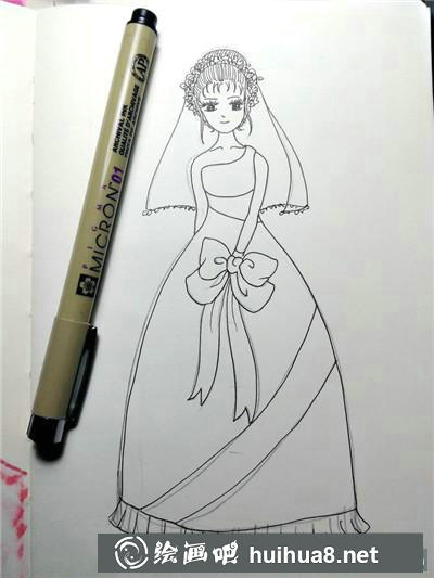 人物彩鉛