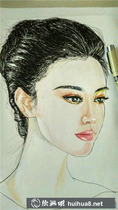 人物彩鉛