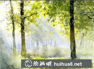 植物水彩畫