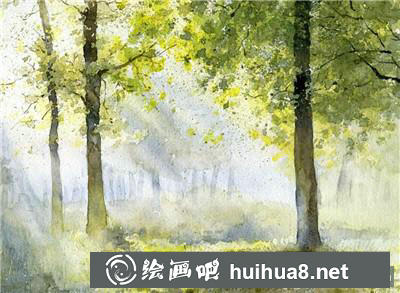 植物水彩畫