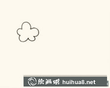 梅花兒童畫(huà)教程步驟