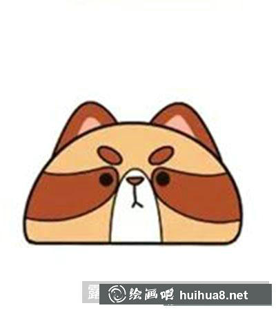 兒童畫(huà)教程：教你怎么繪制小浣熊