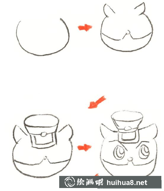 黑貓警長兒童畫