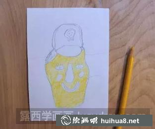 彩鉛畫陶瓷玩偶