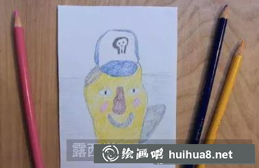 彩鉛畫陶瓷玩偶