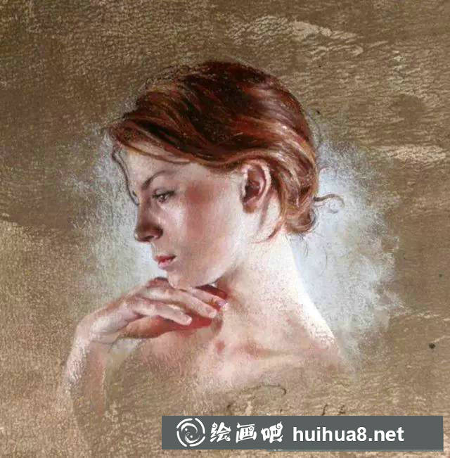 娜達(dá)里雅色粉畫作品