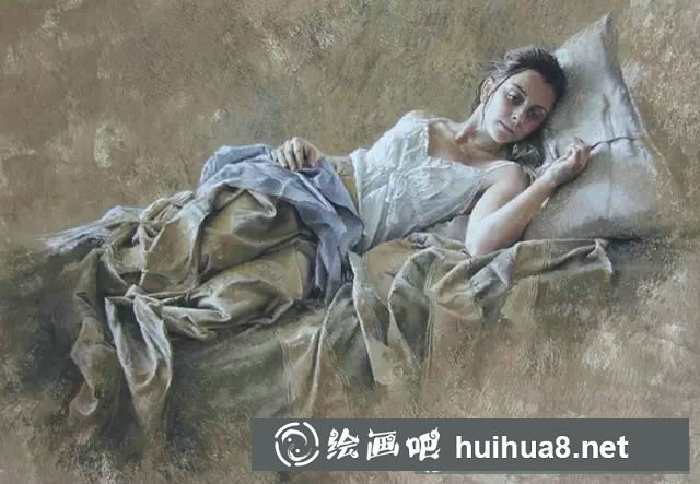 娜達(dá)里雅色粉畫作品